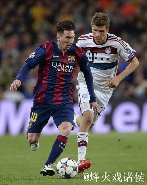 美职联决赛梅西对穆勒历史交锋3胜7负处下风